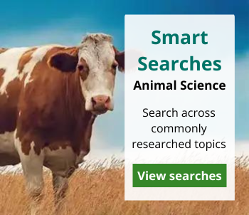 Animal Science Collection Smart Search